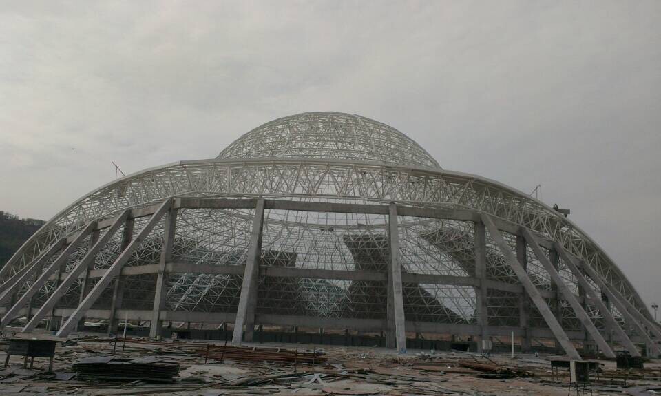 姜堰体育场馆网架工程