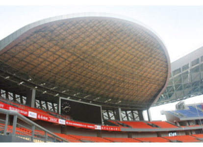 姜堰体育看台案例