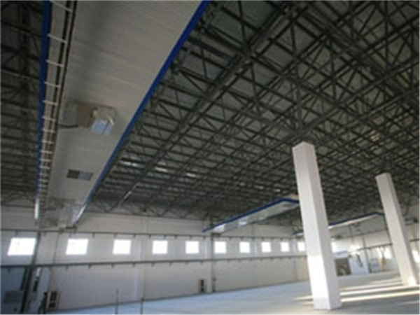 姜堰仓储物流网架加工厂家案例